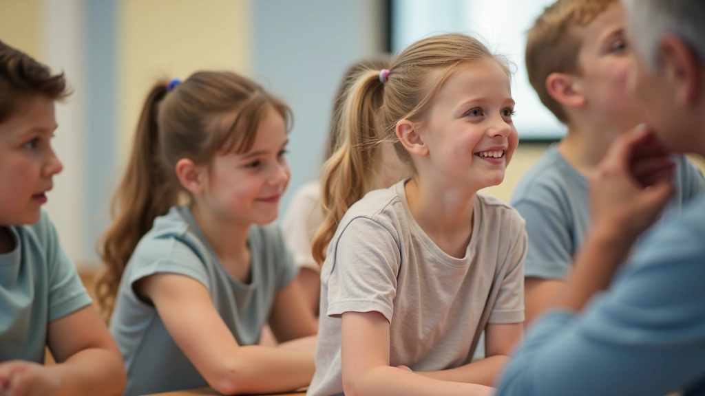 Group of students participating in structured after-school activity together with supervision